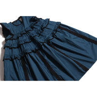 Tia Cibani Cove Pearl Dropped Waist Frock