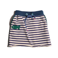Tia Cibani Cove Mariner Crochet Mini Skirt