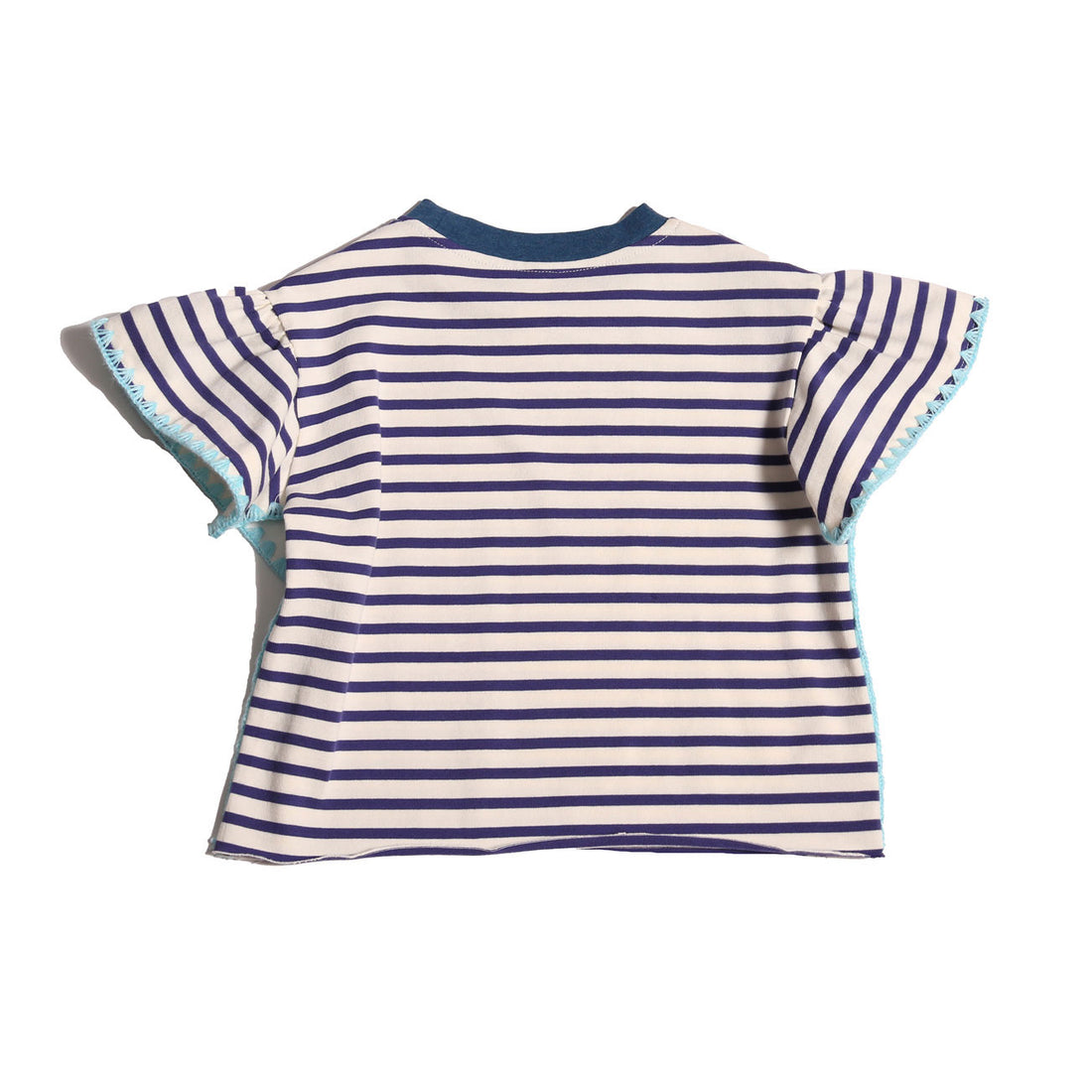 Tia Cibani Cove Crochet Flounce Tee