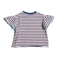 Tia Cibani Cove Crochet Flounce Tee