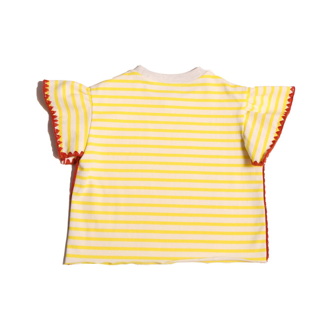 Tia Cibani Submarine Crochet Flounce Tee