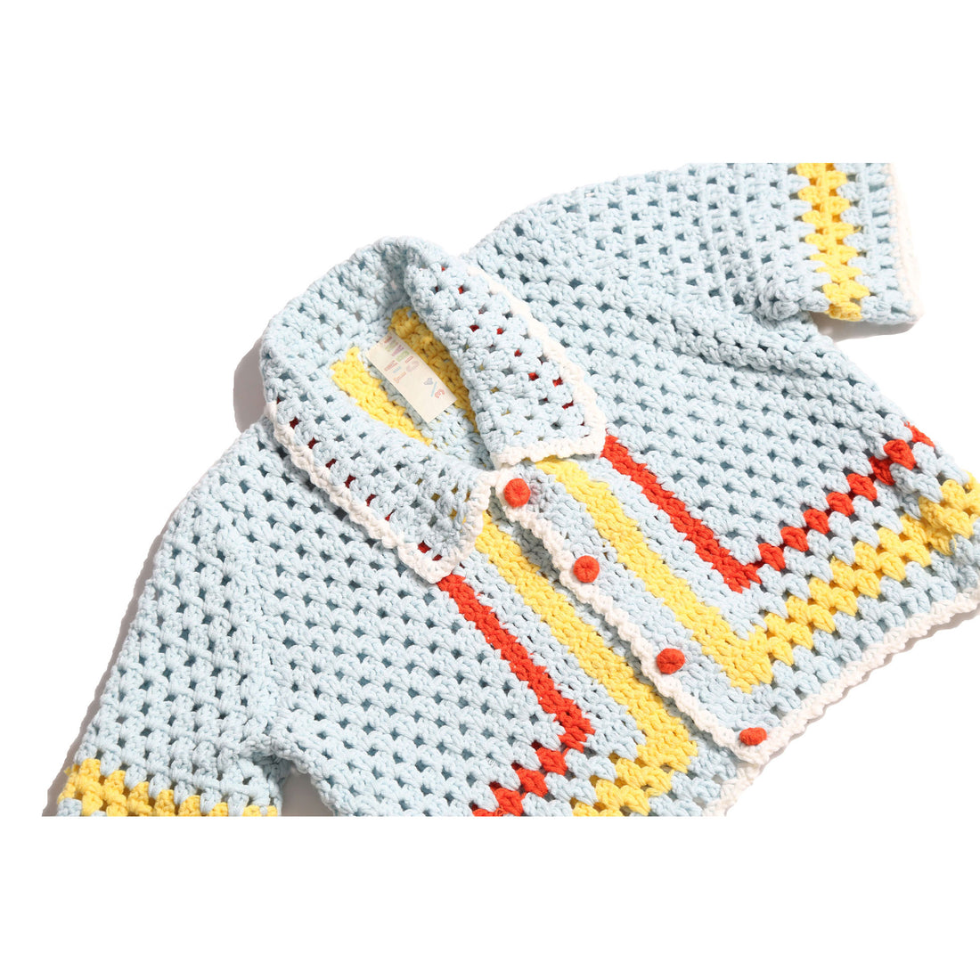 Tia Cibani Bay Mix Piper Crochet Cardigan