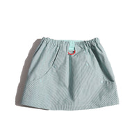 Tia Cibani Kelp Mix Morgan Patchwork Cargo Skirt