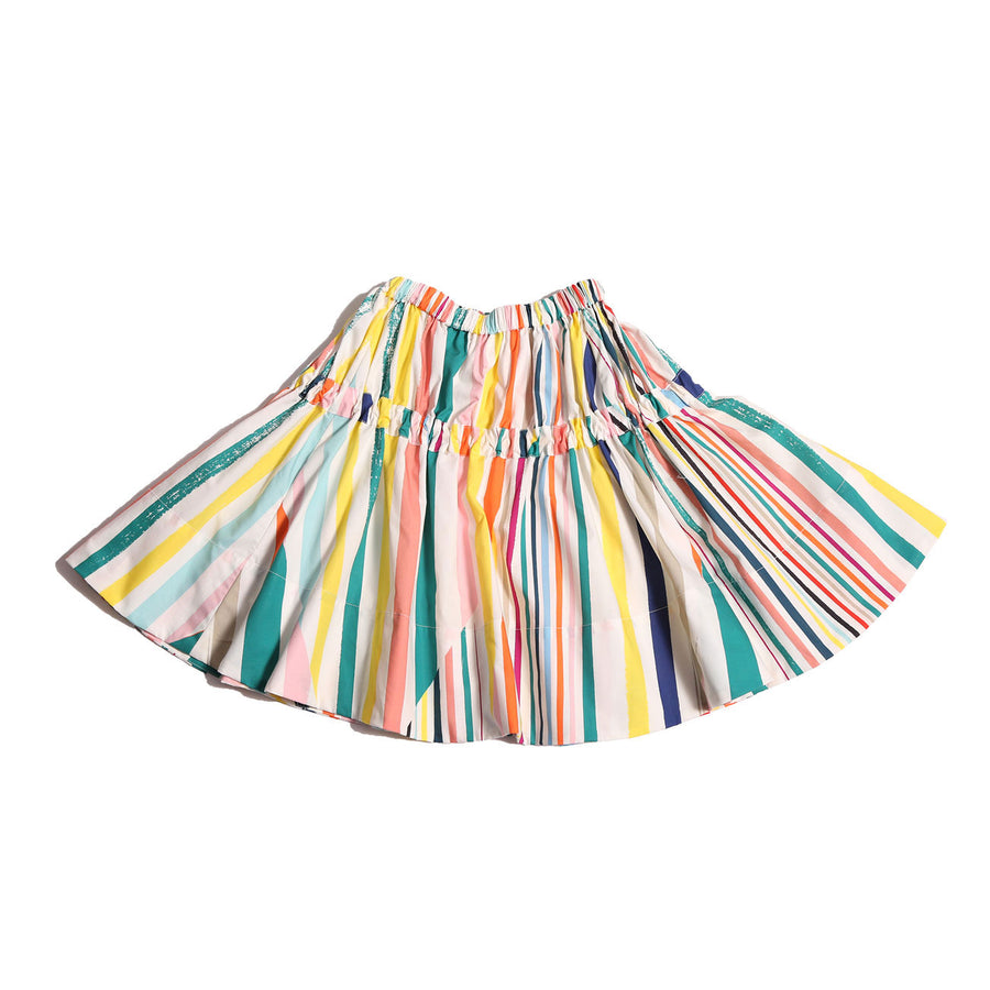 Tia Cibani Rainbow Morgan Bustled Skirt