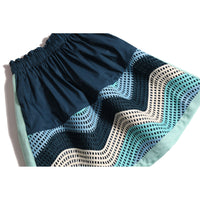Tia Cibani Bay Mix Misty Mixed Media Skirt