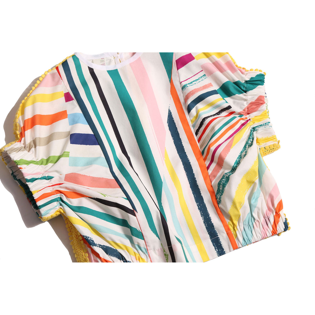 Tia Cibani Rainbow Morgan Bobble Blouse