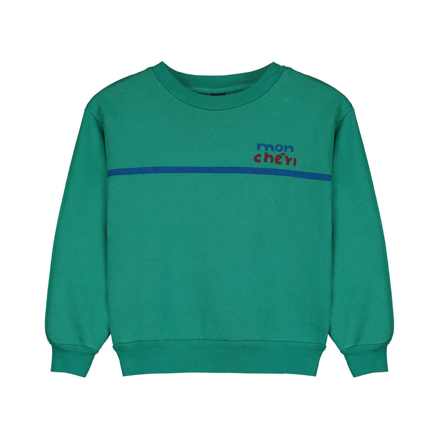 Bonmot Greenlake Mon Cheri Stripe Sweatshirt
