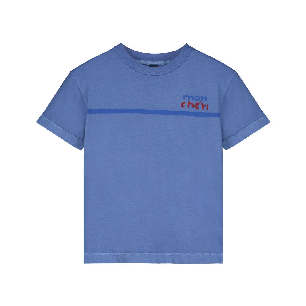 Bonmot Mid Blue Mon Cheri Line Tee