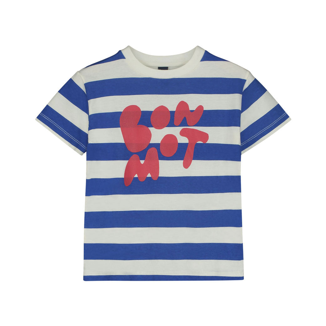 Bonmot Ivory Bonmot Wide Stripes Tee