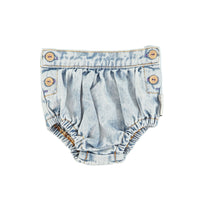 Piupiuchick Washed Blue Denim Baby Shorties