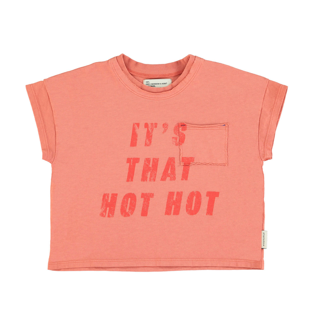 Piupiuchick Terracotta Hot Print Tee
