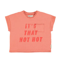 Piupiuchick Terracotta Hot Print Tee