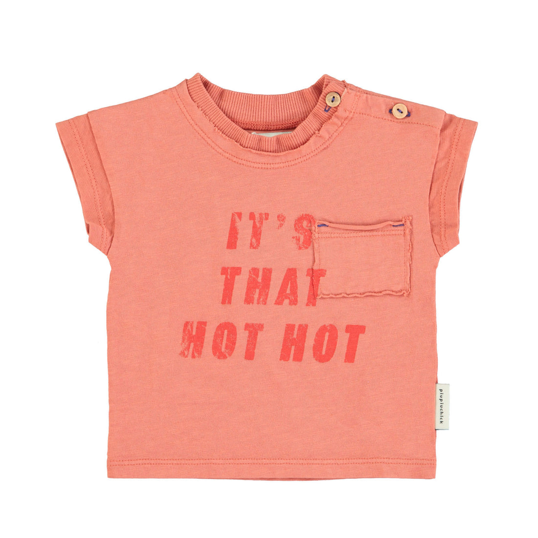 Piupiuchick Terracotta Hot Print Tee