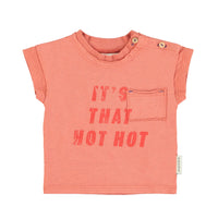 Piupiuchick Terracotta Hot Print Tee