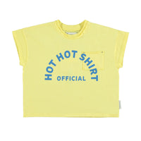 Piupiuchick Yellow Ice Cream Print Tee