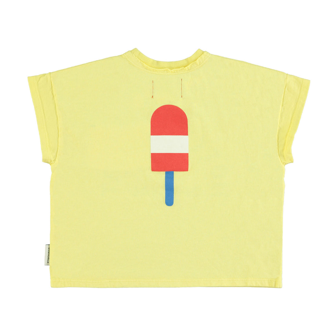 Piupiuchick Yellow Ice Cream Print Tee