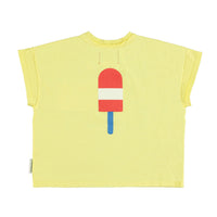 Piupiuchick Yellow Ice Cream Print Tee
