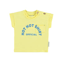 Piupiuchick Yellow Ice Cream Print Tee
