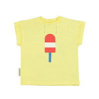 Piupiuchick Yellow Ice Cream Print Tee