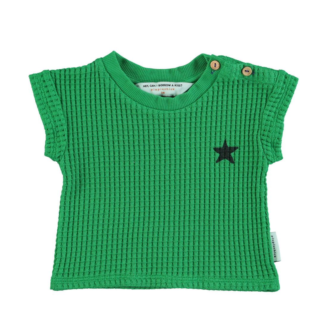Piupiuchick Green/ Black Logo Tee