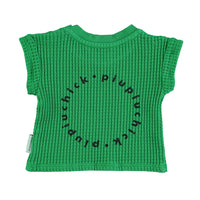 Piupiuchick Green/ Black Logo Tee