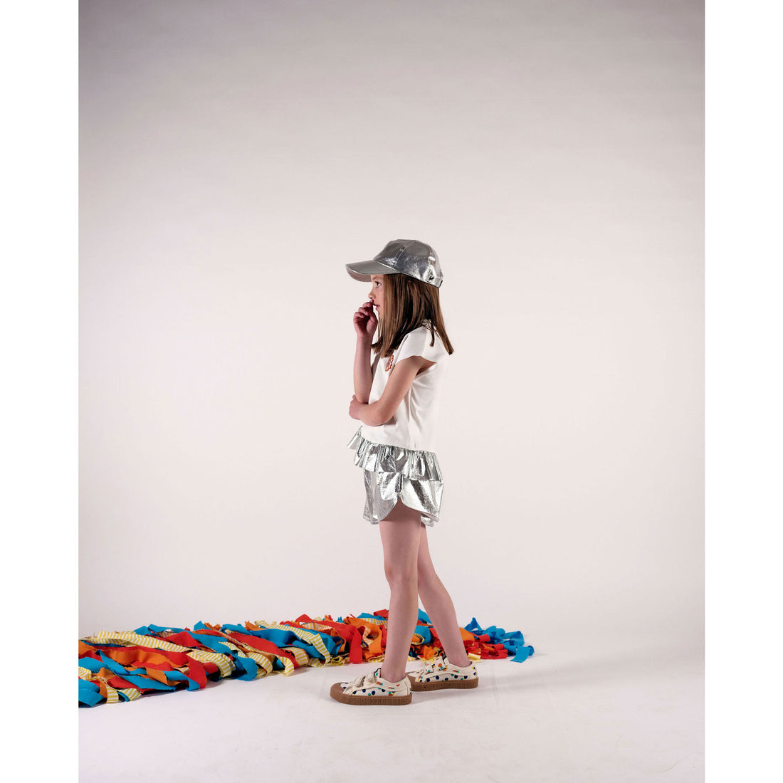 Wolf and Rita  Silver Augusto Shorts