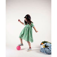 Wolf and Rita  Vichy Green Silvia Dress