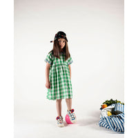 Wolf and Rita  Vichy Green Silvia Dress