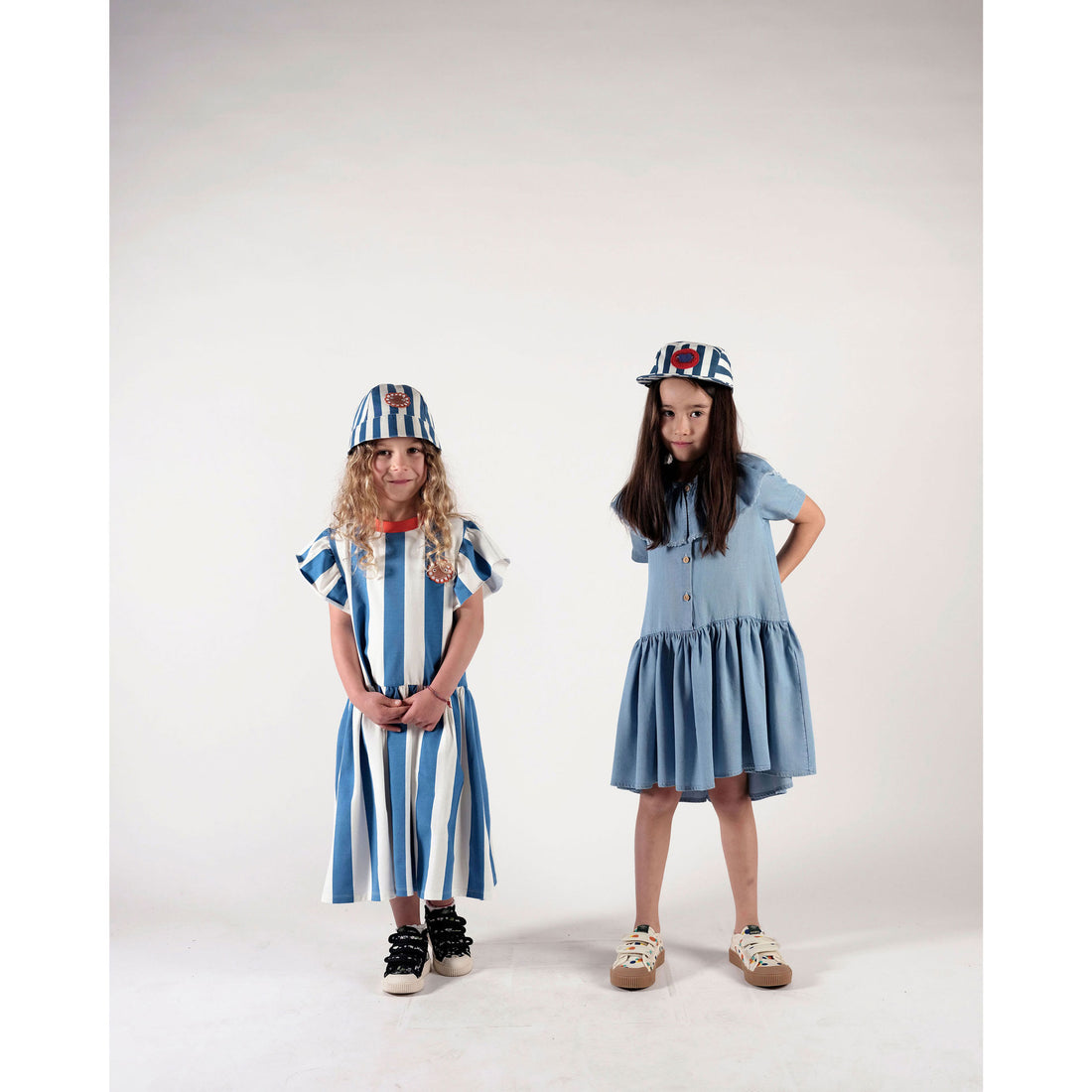 Wolf and Rita  Light Denim Graca Dress