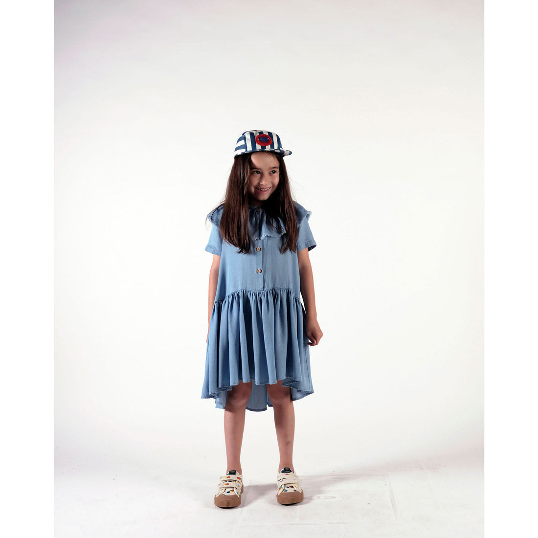 Wolf and Rita  Light Denim Graca Dress
