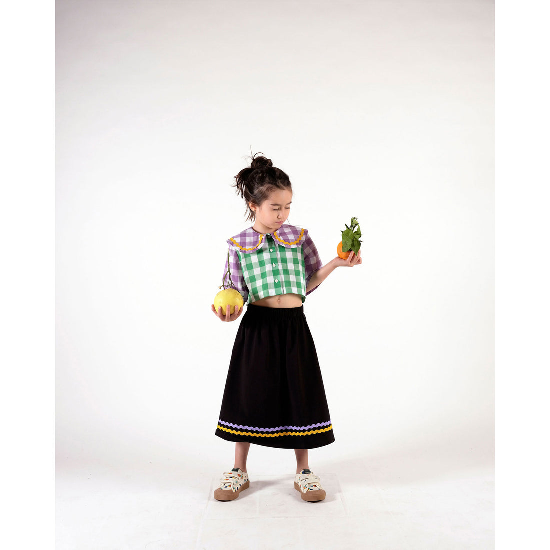 Wolf and Rita  Black Simone Skirt
