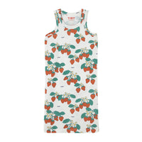 Tiny Cottons Off White Strawberries Dress