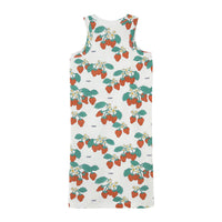 Tiny Cottons Off White Strawberries Dress