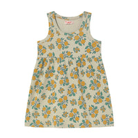 Tiny Cottons Vanilla Flower Ribbed Dress