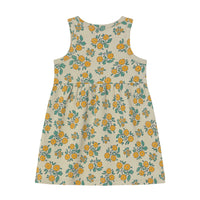 Tiny Cottons Vanilla Flower Ribbed Dress