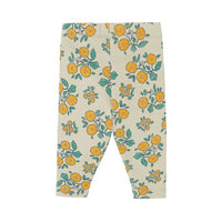 Tiny Cottons Dark Vanilla Flower Baby Pants