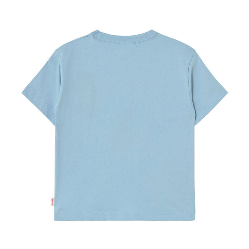 Tiny Cottons Dusty Blue Nella Natura Graphic Tee