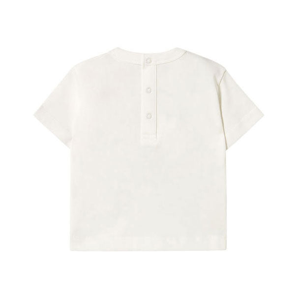 Tiny Cottons Off White Duck Graphic Baby Tee