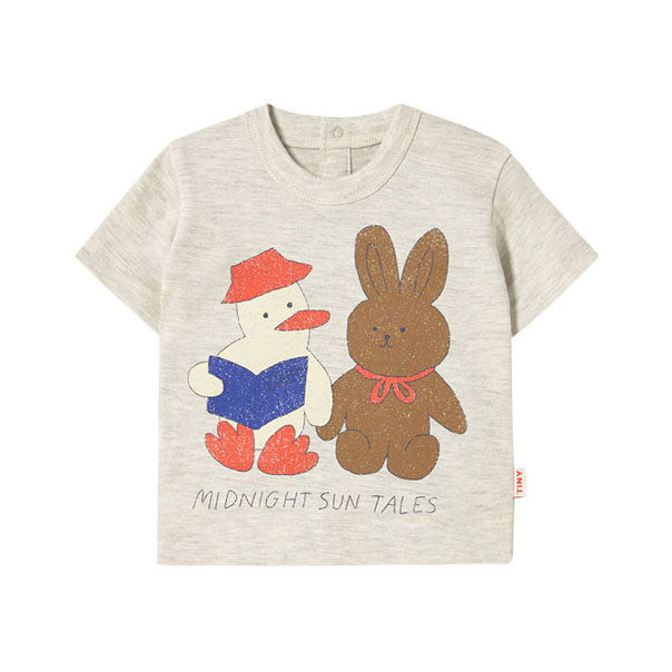 Tiny Cottons Cream Readers Graphic Baby Tee