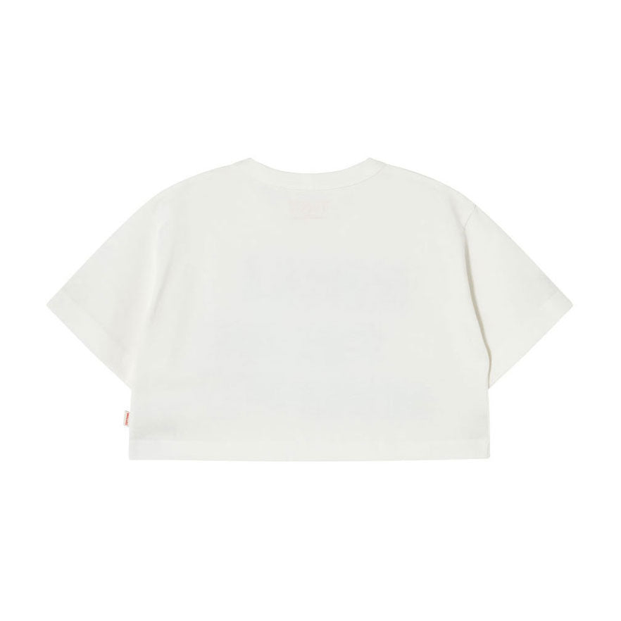 Tiny Cottons Off White The Sun Graphic Crop Tee