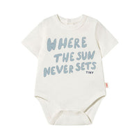 Tiny Cottons Off White Sun Graphic Bodysuit