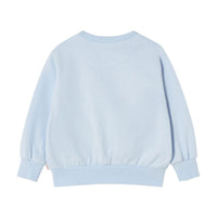 Tiny Cottons Pastel Blue Bunny Graphic Sweatshirt