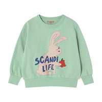 Tiny Cottons Emerald Scandi Life Graphic Sweatshirt