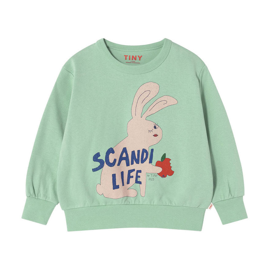 Tiny Cottons Emerald Scandi Life Graphic Sweatshirt