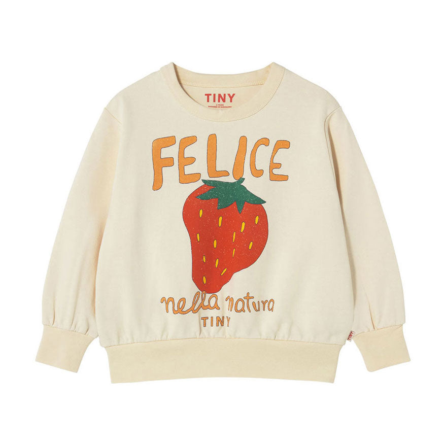 Tiny Cottons Cream Nella Natura Graphic Sweatshirt