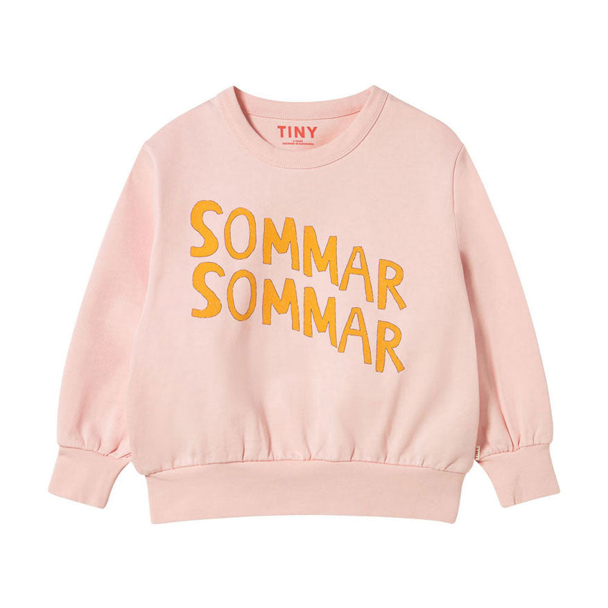 Tiny Cottons Pastel Pink Sommar Graphic Sweatshirt