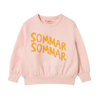 Tiny Cottons Pastel Pink Sommar Graphic Sweatshirt