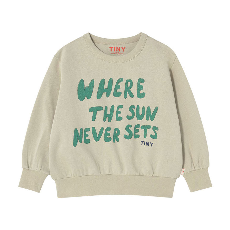 Tiny Cottons Vanilla The Sun Graphic Sweatshirt