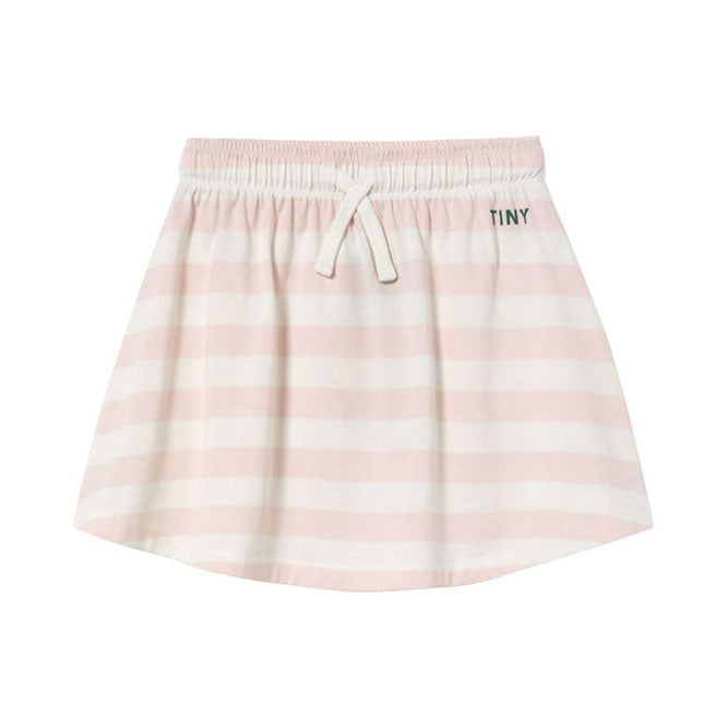 Tiny Cottons Pastel Pink/Off White Stripes Skirt