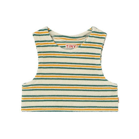 Tiny Cottons Cream Stripes Tee